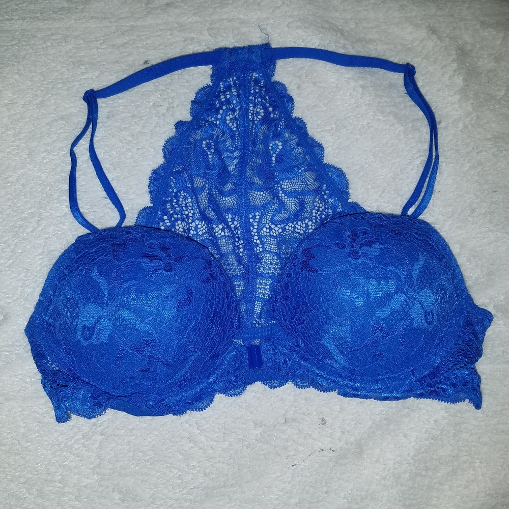 PINK Victoria's Secret Date Racerback Blue (32 B)